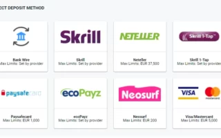 deposit methods at pinnacle