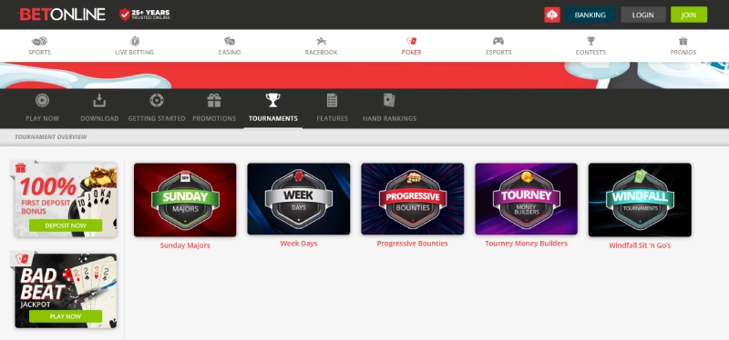 betonline tournaments