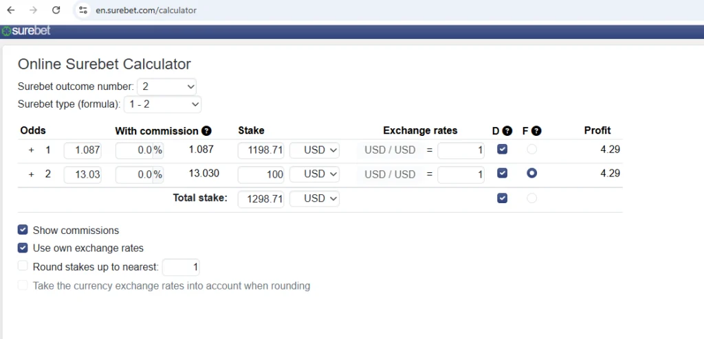 calculate prediction market arbitrage