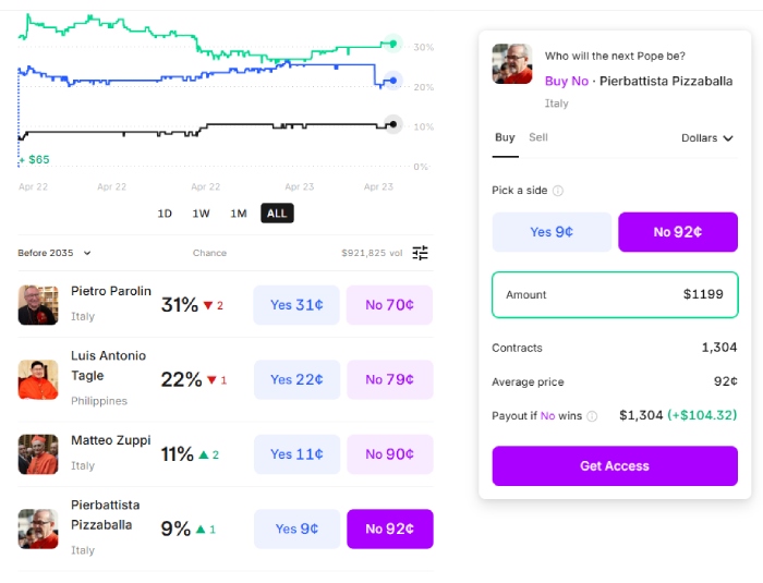 kalshi prediction market arbitrage betting